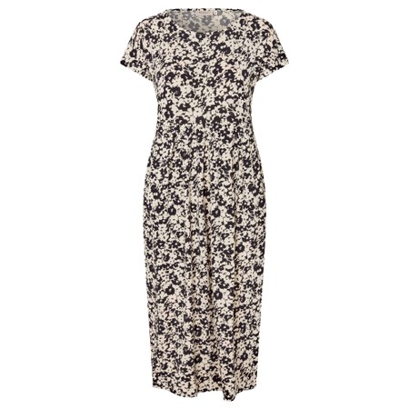 Masai Clothing MaOlnia Print Dress - Black