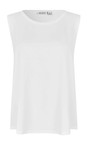 Masai Clothing White  MaElisa Basic Top  
