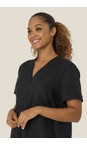 Masai Clothing Black  MaNareela Black Solid Linen Dress  