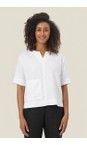 Masai Clothing White  MaDolorea White Solid Linen Top  