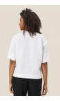Masai Clothing White  MaDolorea White Solid Linen Top  