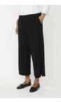 Masai Clothing Black  MaPryvora Black Wide Leg Trouser  