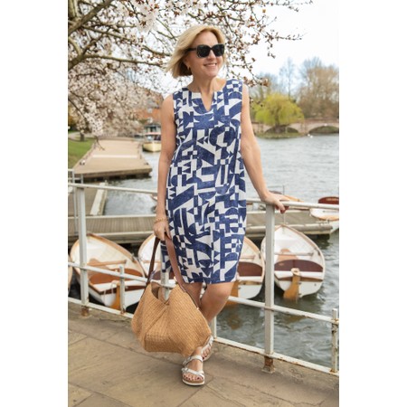 Foil Sun-Sational Best Angle Dress - Black