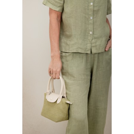 Gemini Label Bags KIka Small Green Crossbody Bag - Green