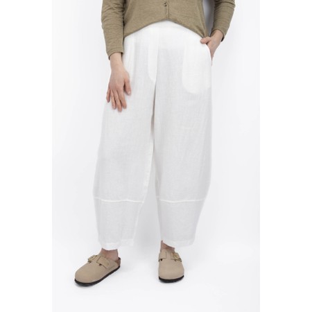 Mama B Rimo O Long Bubble Trouser - Off-White