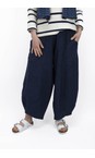 Mama B Blu Pace O Blu Plain Long Barrel Trouser  