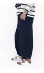 Mama B Blu Pace O Blu Plain Long Barrel Trouser  