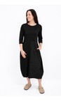Mama B Nero Denso Nero Contrast Crush Dress  