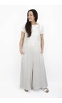 Mama B Calce Finet L Plain Linen Jumpsuit  