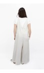Mama B Calce Finet L Plain Linen Jumpsuit  