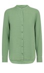 Mos Mosh 846 Turf Green Artina Turf Green Linen Shirt  