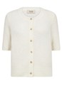 Mos Mosh 180 Ecru Thora SS Ecru Knit Cardigan  