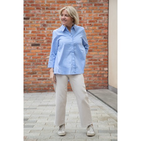 KAFFE KAbrook Moonbean High Waist Crop Jean - Gold