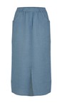 Amazing Woman Denim Odie Denim Linen Skirt  
