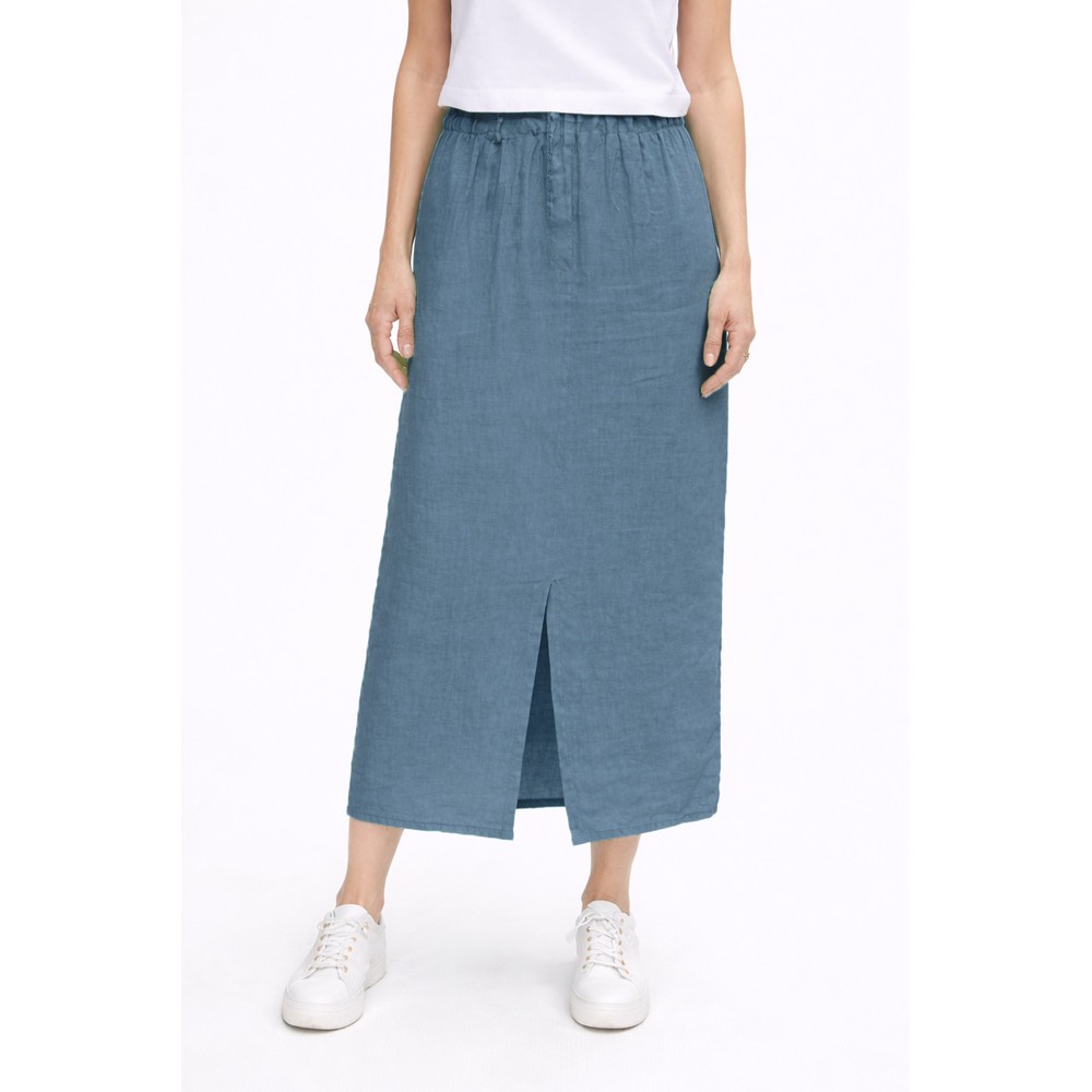 Amazing Woman Odie Denim Linen Skirt Denim