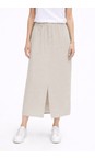 Amazing Woman Natural Odie Natural Linen Skirt  