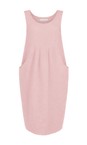 Amazing Woman Rose Pink Nerida Rose Pink Scoop Neck Linen Dress  