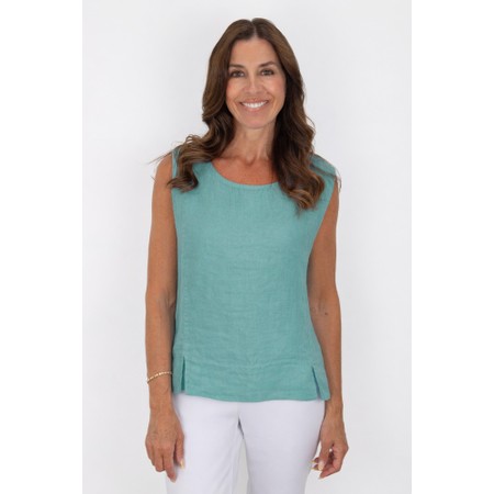 Amazing Woman Lucie Agata Linen Top - Multicoloured