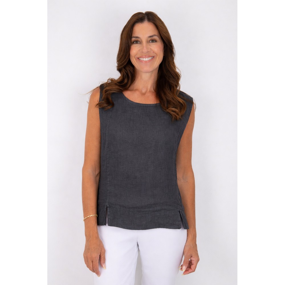 Amazing Woman Lucie Charcoal Top Charcoal