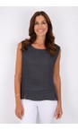 Amazing Woman Charcoal Lucie Charcoal Top  