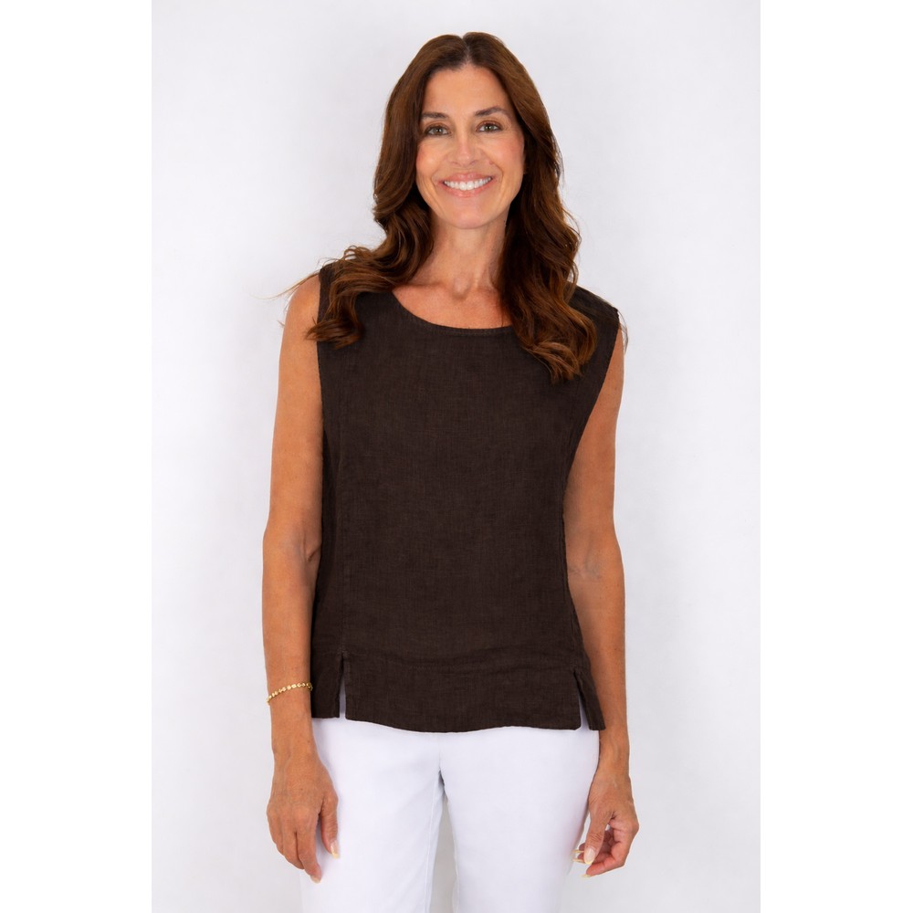 Amazing Woman Lucie Choko Linen Top Choko