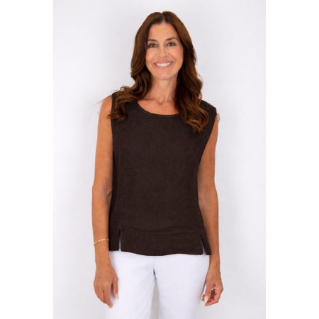 Amazing Woman Lucie Choko Linen Top - Multicoloured