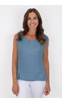 Amazing Woman Denim Blue Lucie Denim Blue Top  