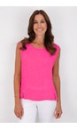 Amazing Woman Fuchsia Lucie Fuchsia Top  