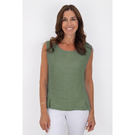 Amazing Woman Lucie Khaki Top - Green