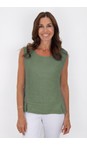 Amazing Woman Khaki Lucie Khaki Top  
