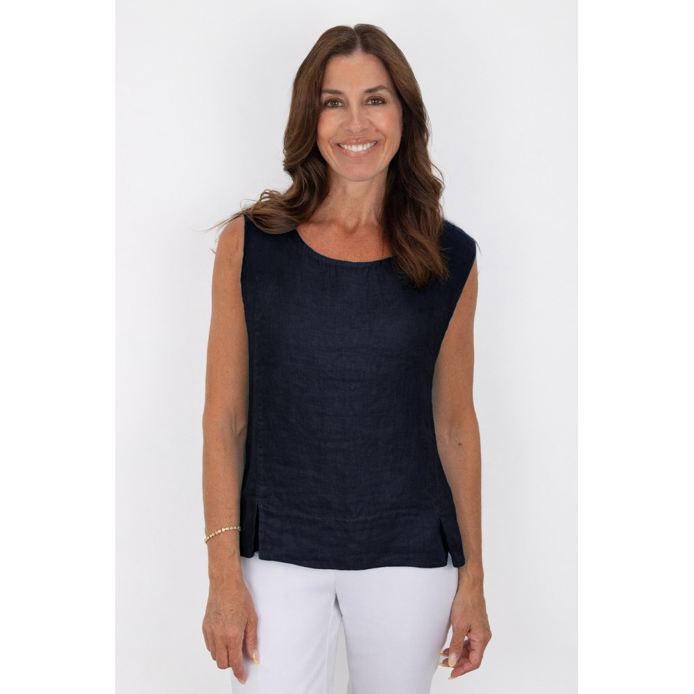 Amazing Woman Lucie Navy Blue Top Navy Blue