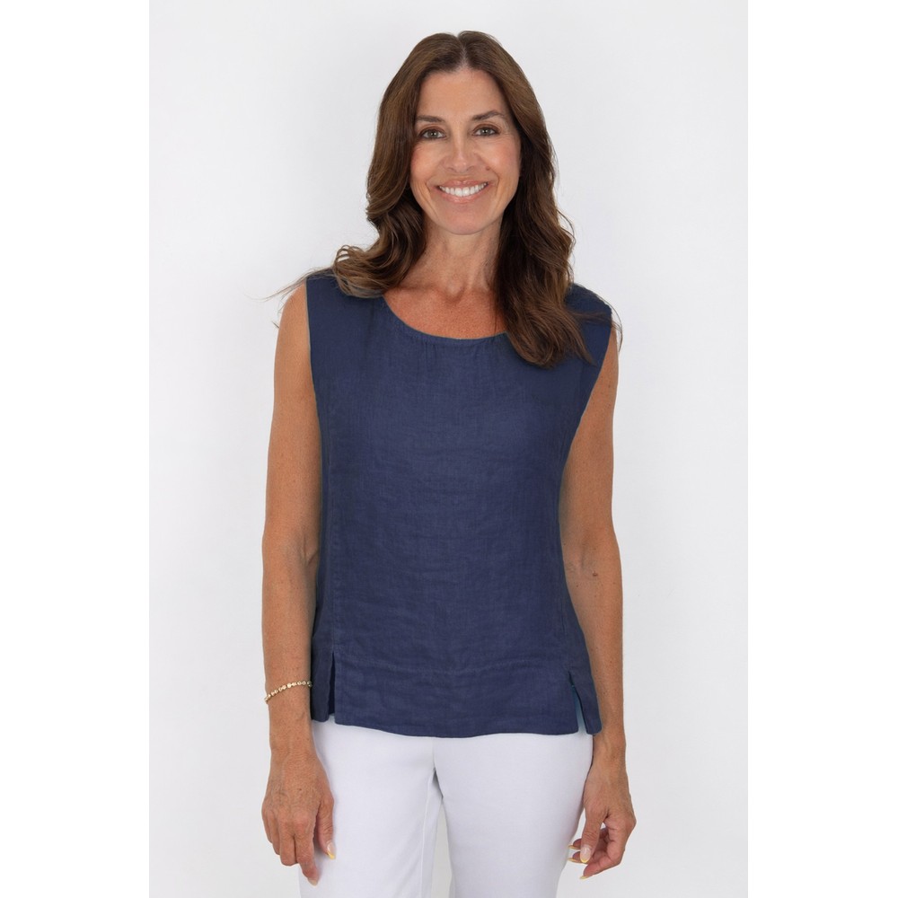 Amazing Woman Lucie Notte Linen Top Notte