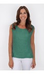 Amazing Woman Opal Lucie Opal Linen Top  