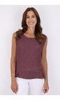 Amazing Woman Plum Lucie Plum Top  