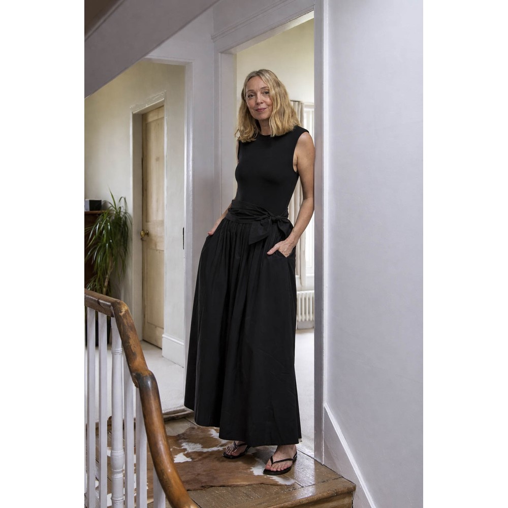 Chalk Johann Black Dress Black 