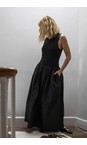 Chalk Black  Tracey Black Dress  