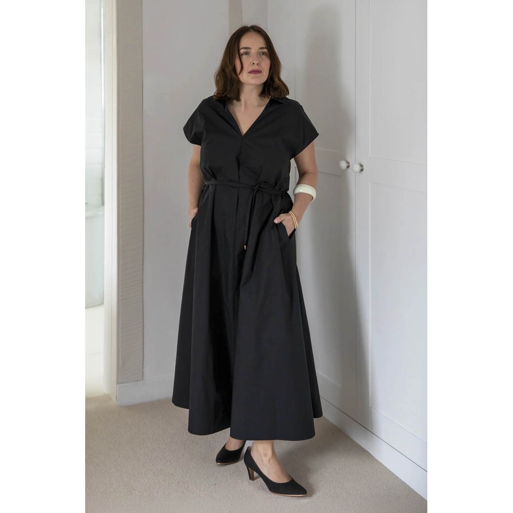 Chalk Alana Dress Black 