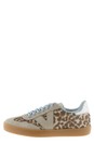 Victoria Shoes Beige Berlin Animal V Trainer Shoe  