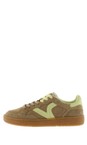 Victoria Shoes Beige Smash Suede V Beige Trainer Shoe  