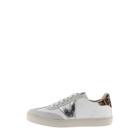 Victoria Shoes Berlin Leopardo V Trainer Shoe - Metallic