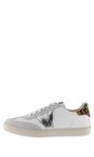 Victoria Shoes Plata Silver  Berlin Leopardo V Trainer Shoe  