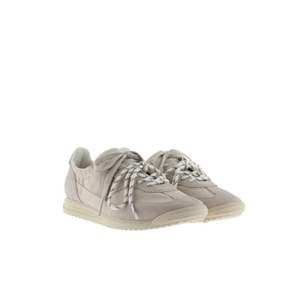 Victoria Shoes Saturno V Retro Trainer Shoe - Beige