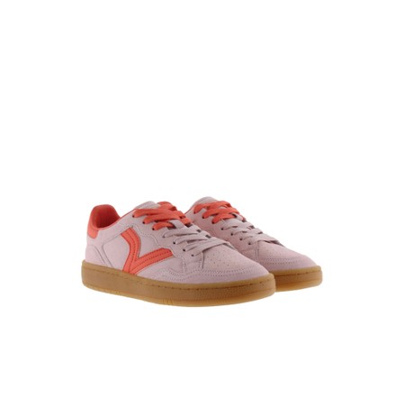 Victoria Shoes Smash Suede V Rosa Trainer Shoe - Pink