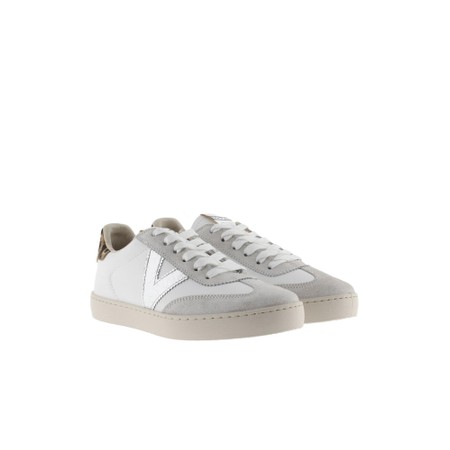 Victoria Shoes Berlin Leopardo V Trainer Shoe - Metallic