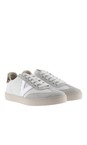 Victoria Shoes Plata Silver  Berlin Leopardo V Trainer Shoe  