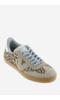Victoria Shoes Beige Berlin Animal V Trainer Shoe  