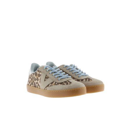 Victoria Shoes Berlin Animal V Trainer Shoe - Beige
