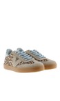Victoria Shoes Beige Berlin Animal V Trainer Shoe  