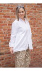 Mama B Bianco Maggio P Oversized Poplin Shirt  