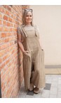 Mama B Cumino Martedi AE Cumino Check Linen Jumpsuit  